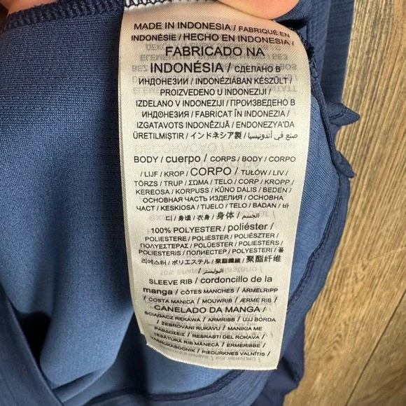 Nike MLB Cleveland Guardians Dri-FIT 1/4 Zip Pullover Navy Women Size Medium - Picture 7 of 9